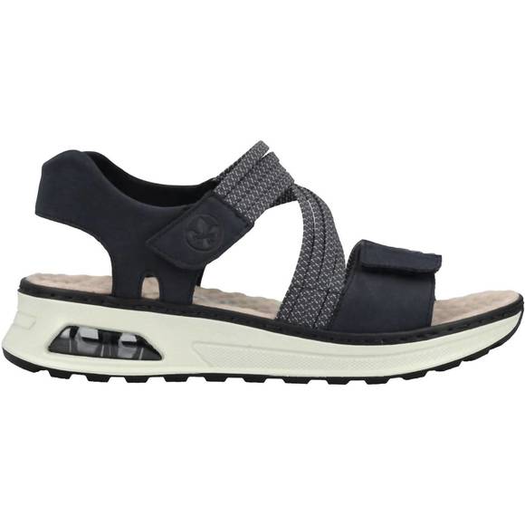 NEW RIEKER women's rachel sandals in navy - Picture 1 of 5